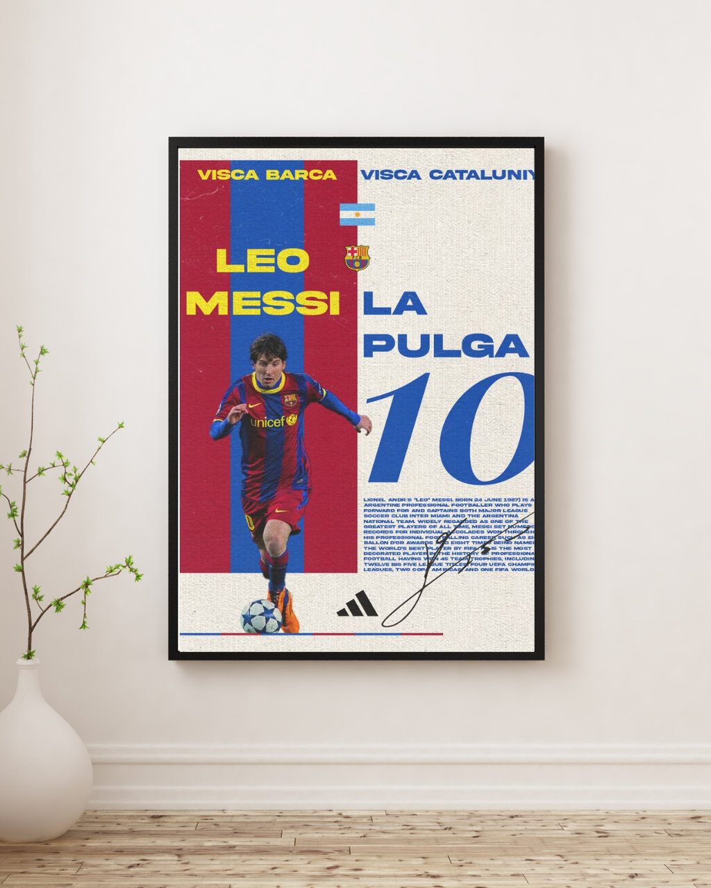MESSI BARCA WALLART