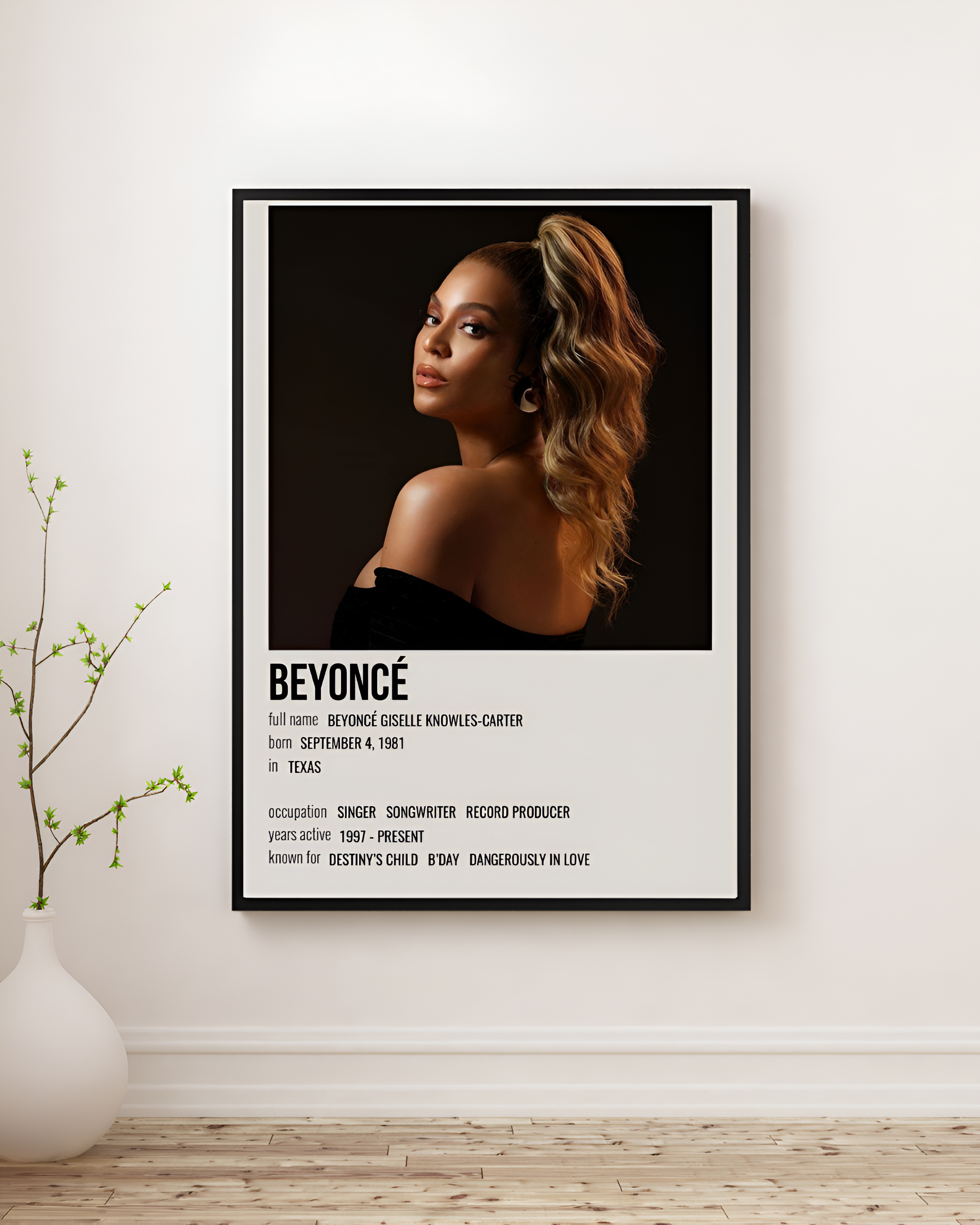 Golden Hour Royalty: Beyoncé Backdrop