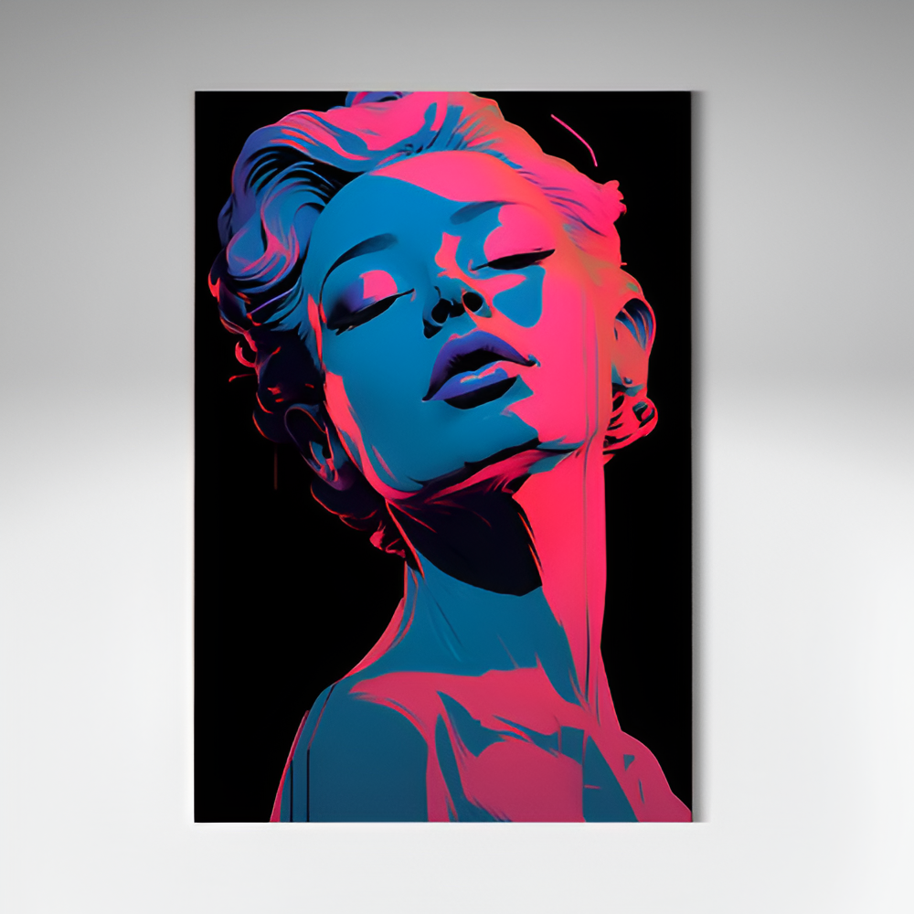 Neon Dreamscape: Electric Serenity