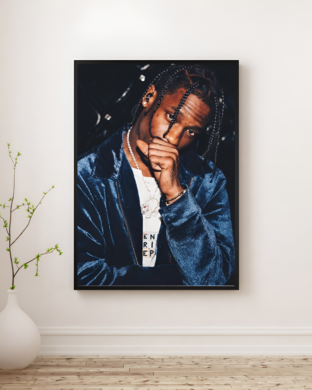 TRAVIS SCOTT CANVAS WALL ART
