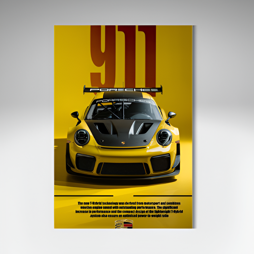 PORSCHE 911 (YELLOW)