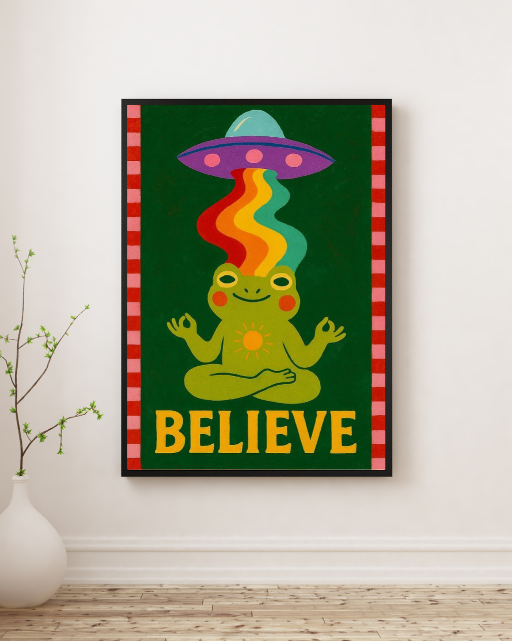BELIEVE CANVAS WALL ART