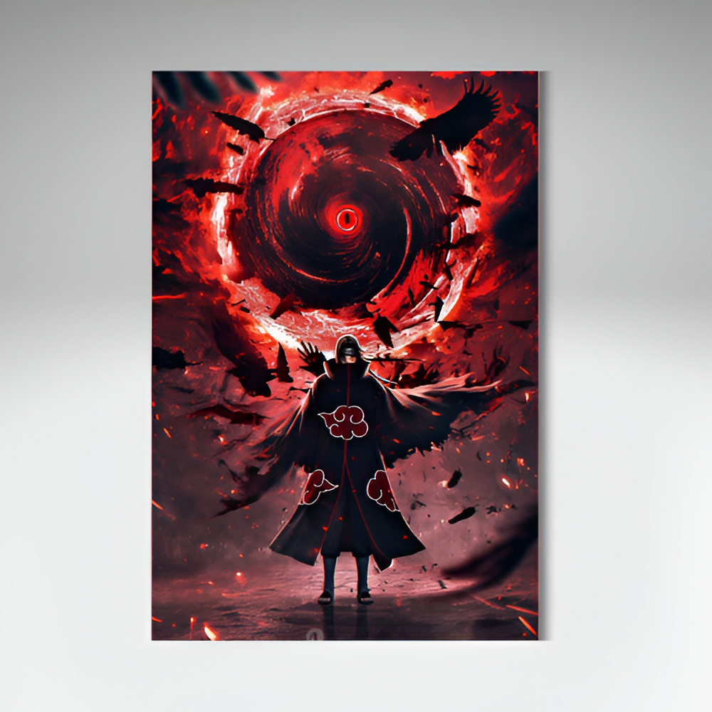 ITACHI UCHICHA WALL ART