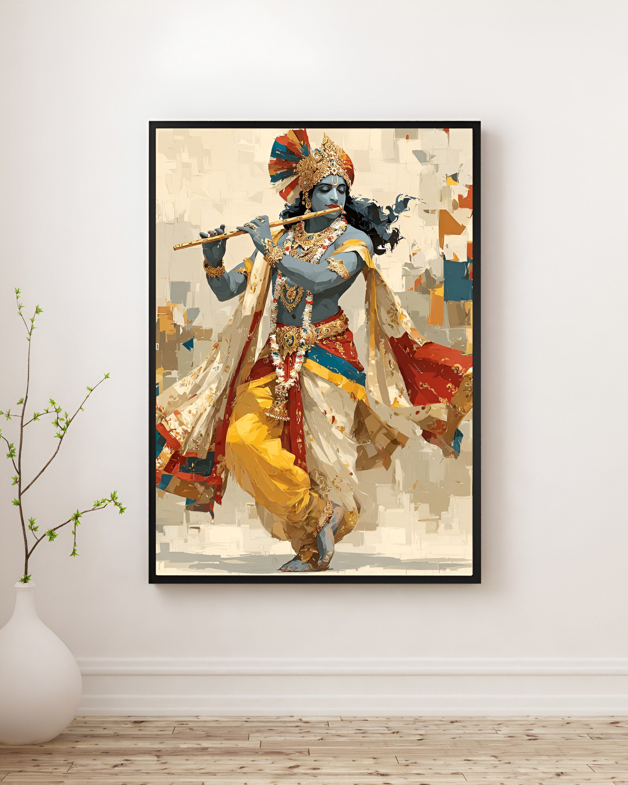 KRISHNA DIVINE WALL ART