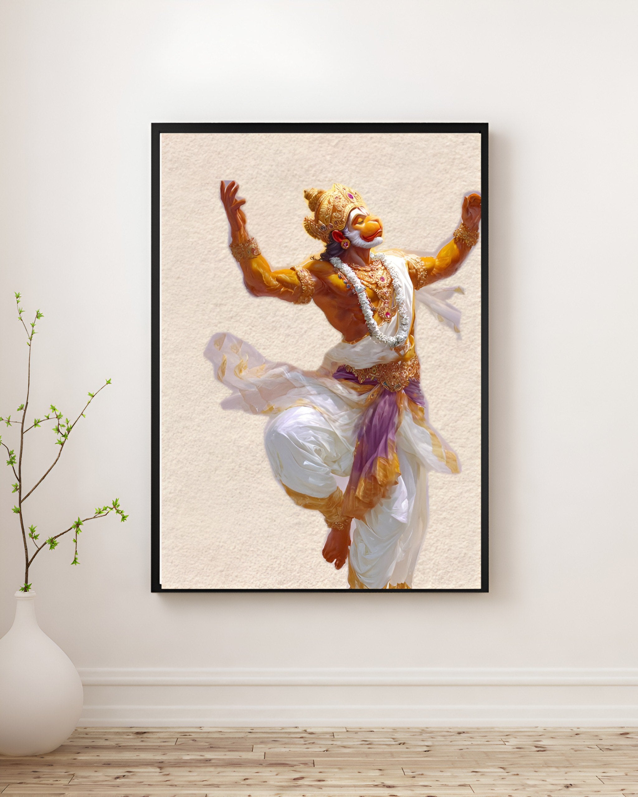 HANUMAN WALL ART