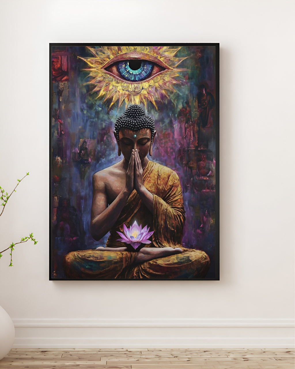 LORD BUDDHA CANVAS WALL ART