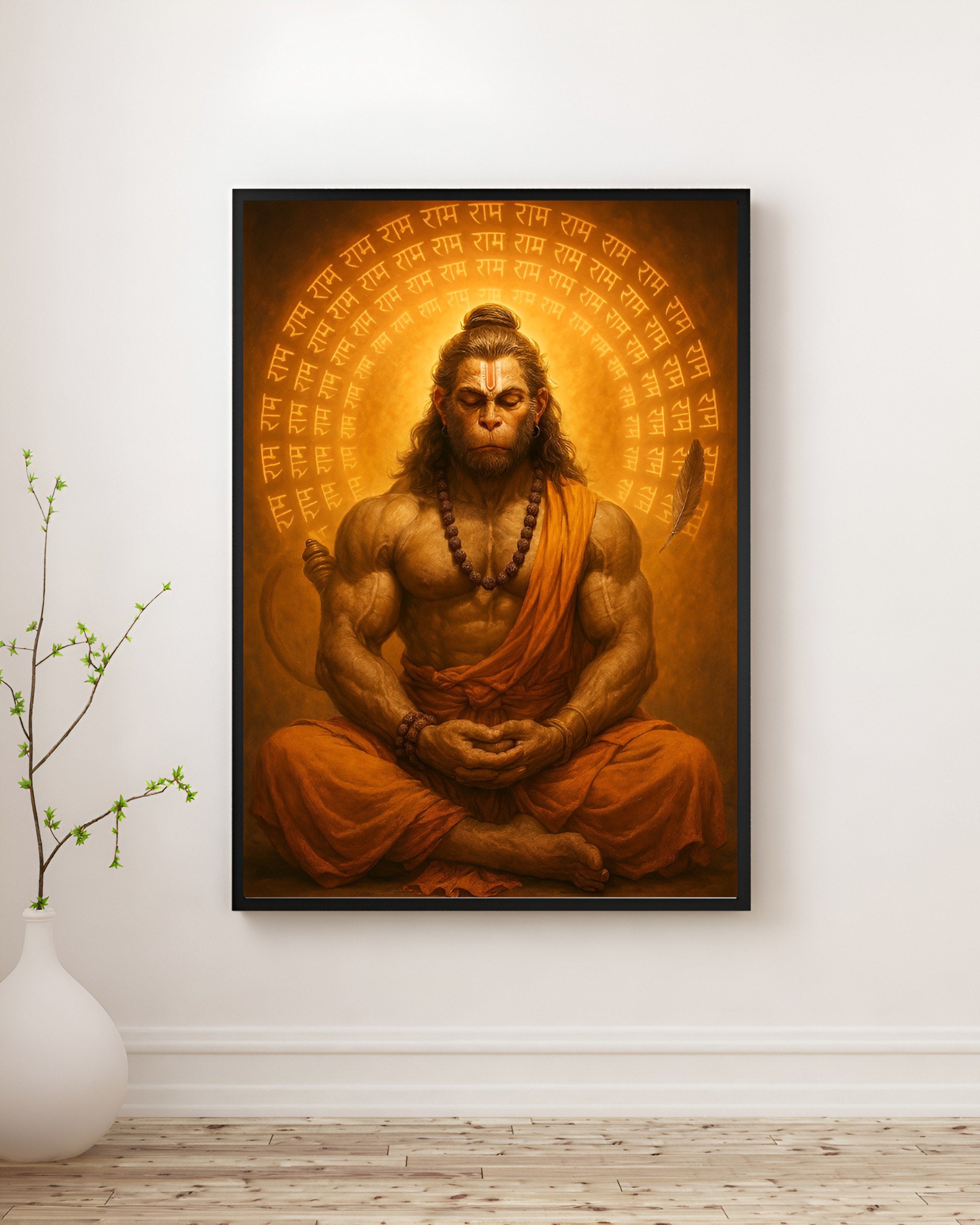HANUMAN AESTHETIC WALL ART