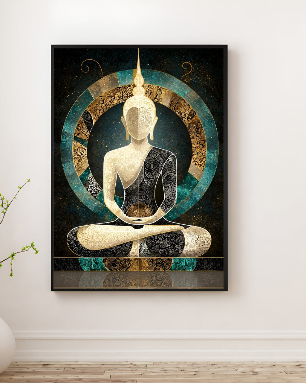 buddha canvas wall art