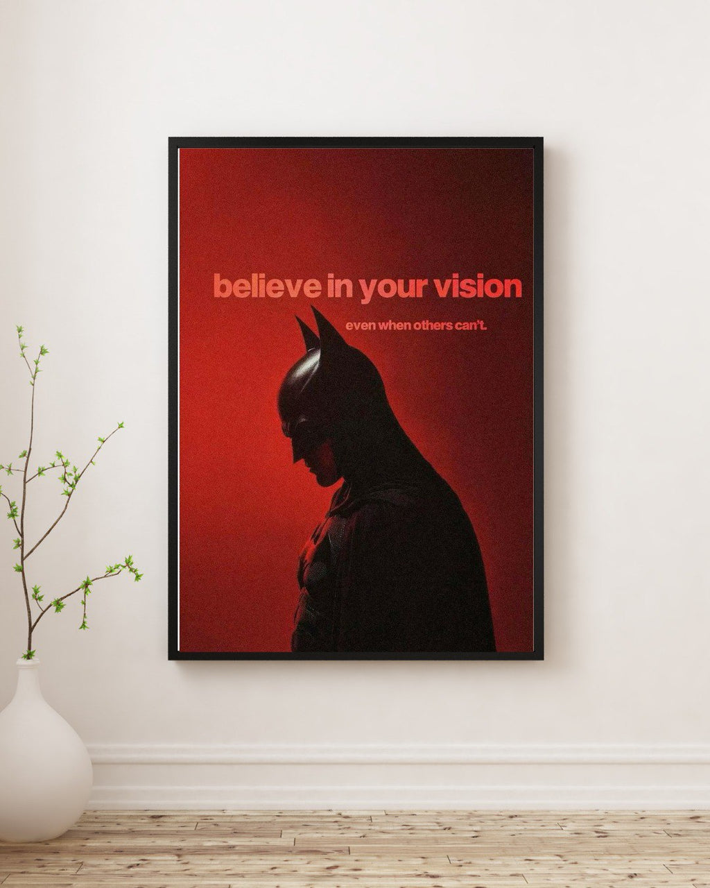 Batman’s Quiet Resolve CANVAS WALL ART