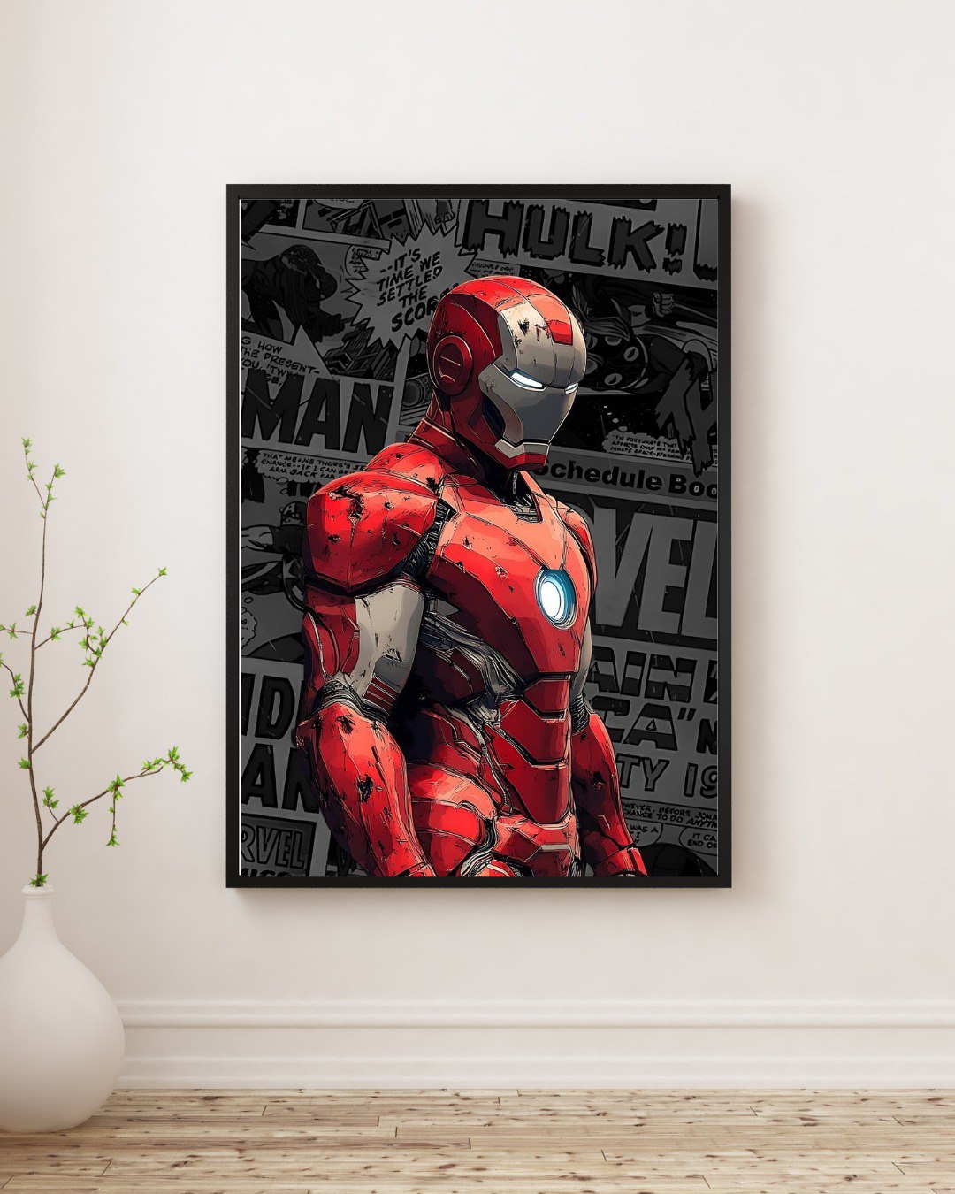 IRON MAN CANVAS WALL ART