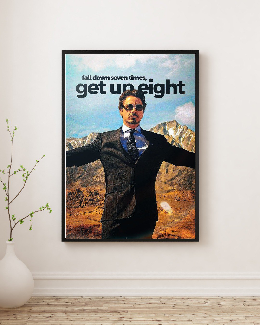 TONY STARK CANVAS WALL ART