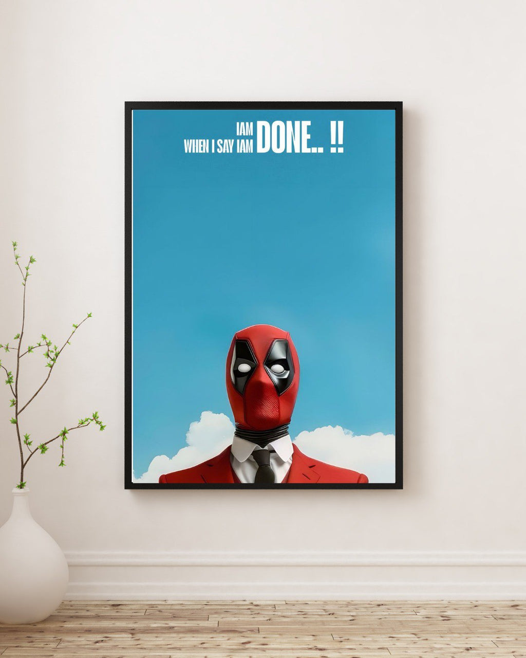 DEADPOOL CANVAS WALL ART