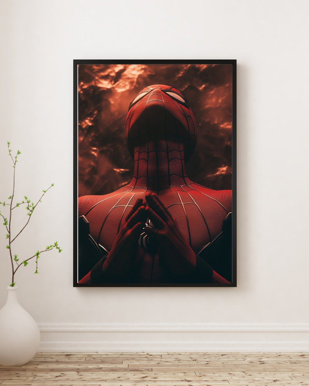 SPIDER AESTHETIC CANVAS WALL ART