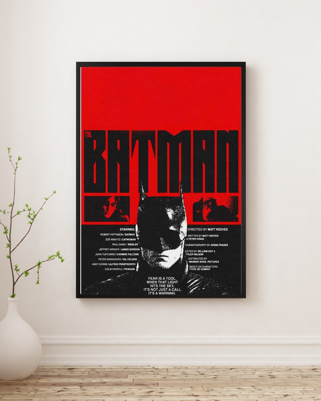 BATMAN CANVAS WALL ART