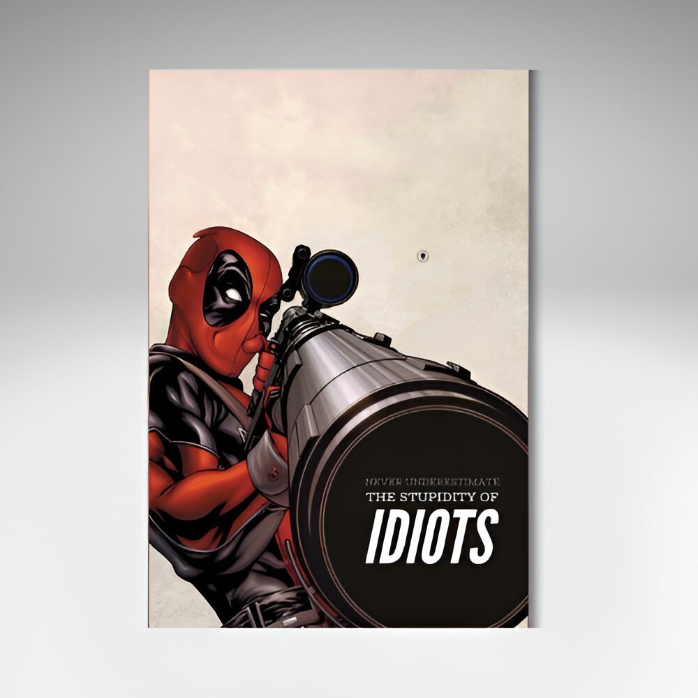 Deadpool’s Dumbfounded Blast WALL ART