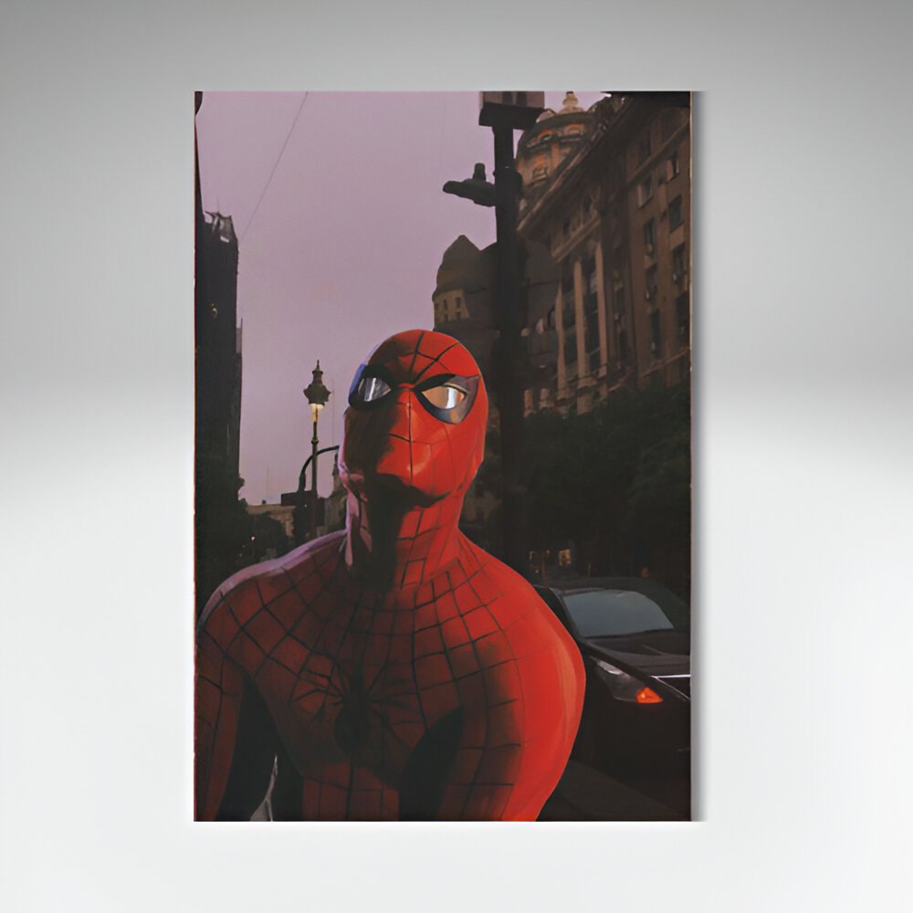 SPIDERMAN CANVAS WALL ART