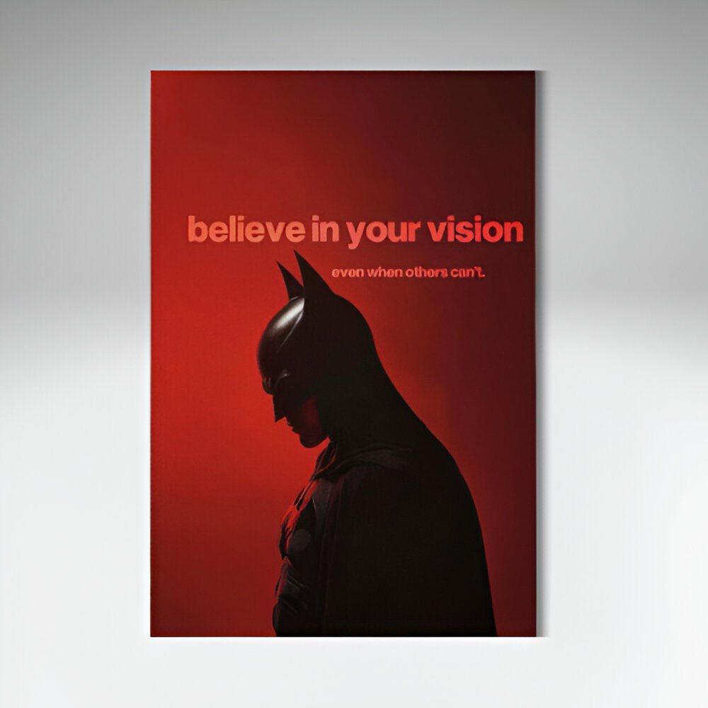 Batman’s Quiet Resolve CANVAS WALL ART