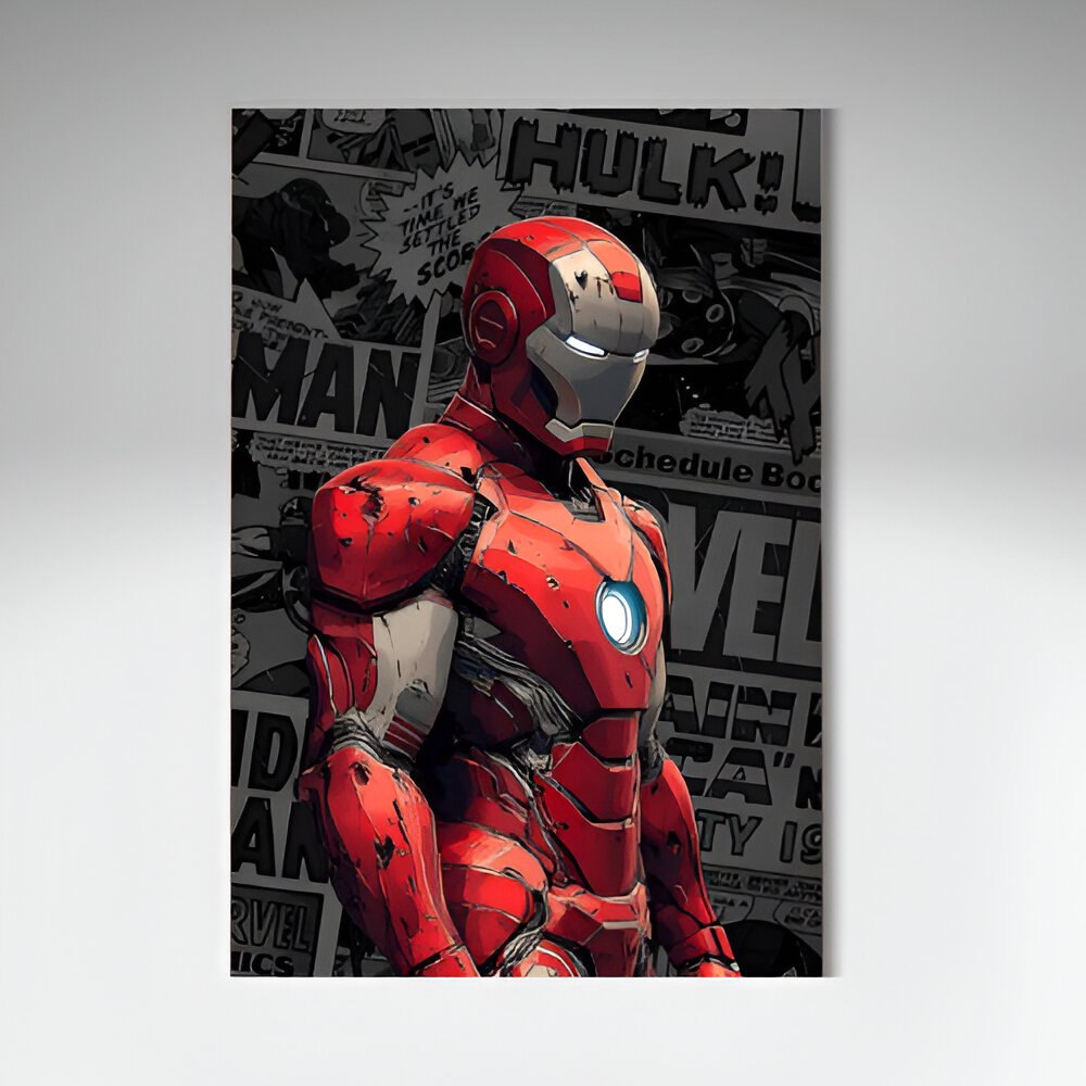 IRON MAN CANVAS WALL ART