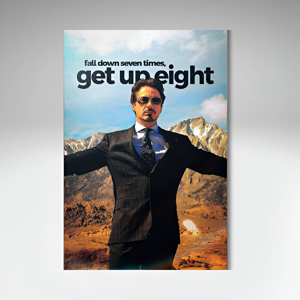 TONY STARK CANVAS WALL ART