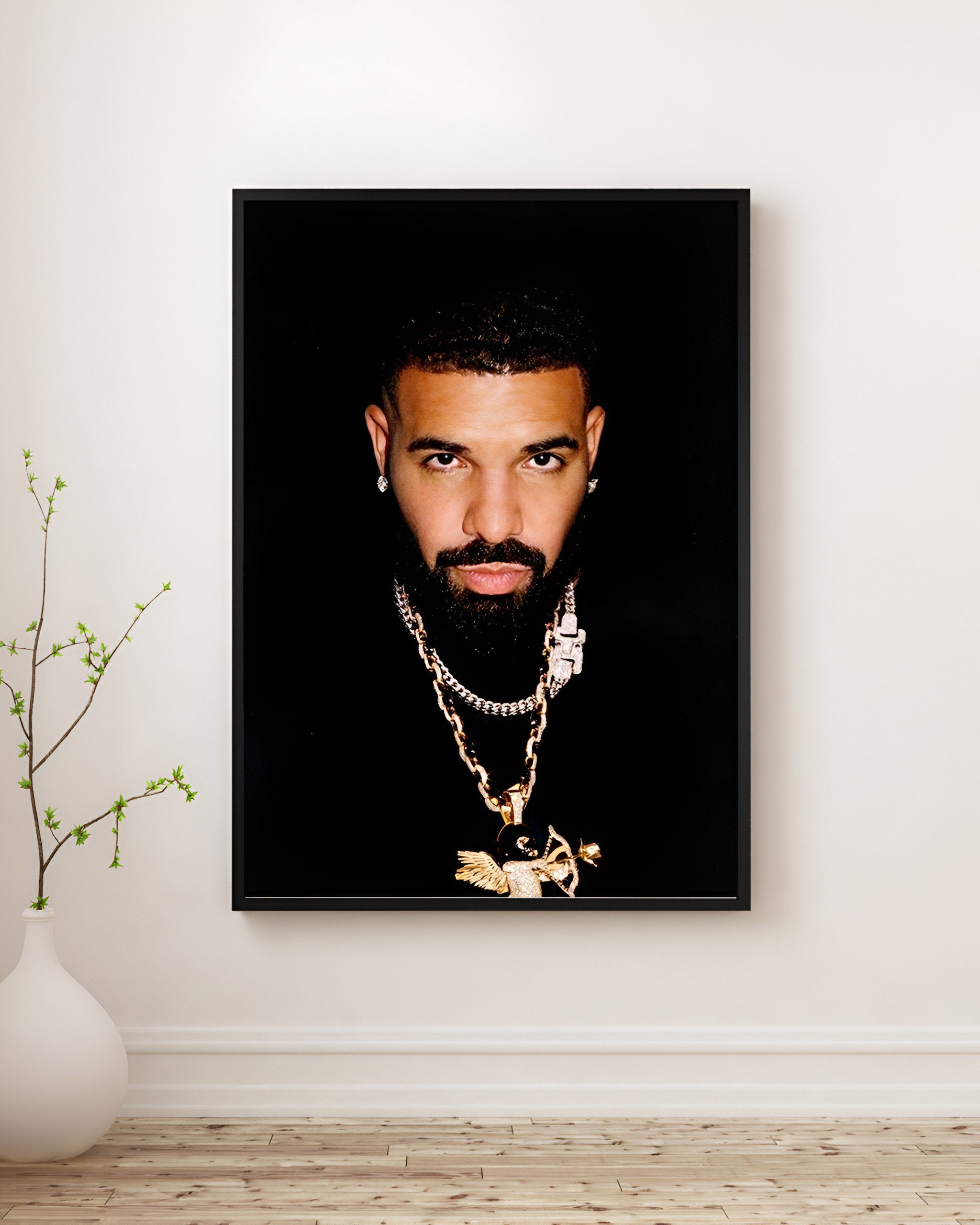 Dripped in Shadows Canvas Wall Art