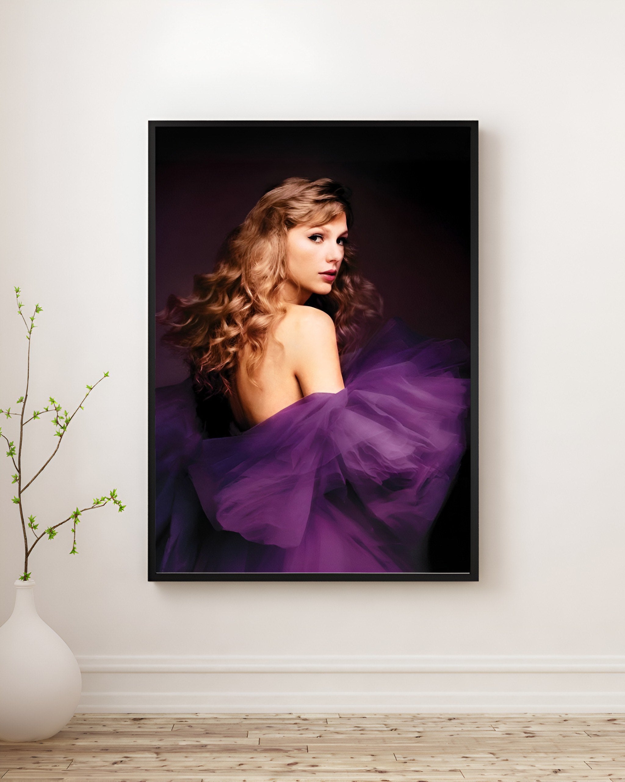 Violet Whispers: Elegance in Motion