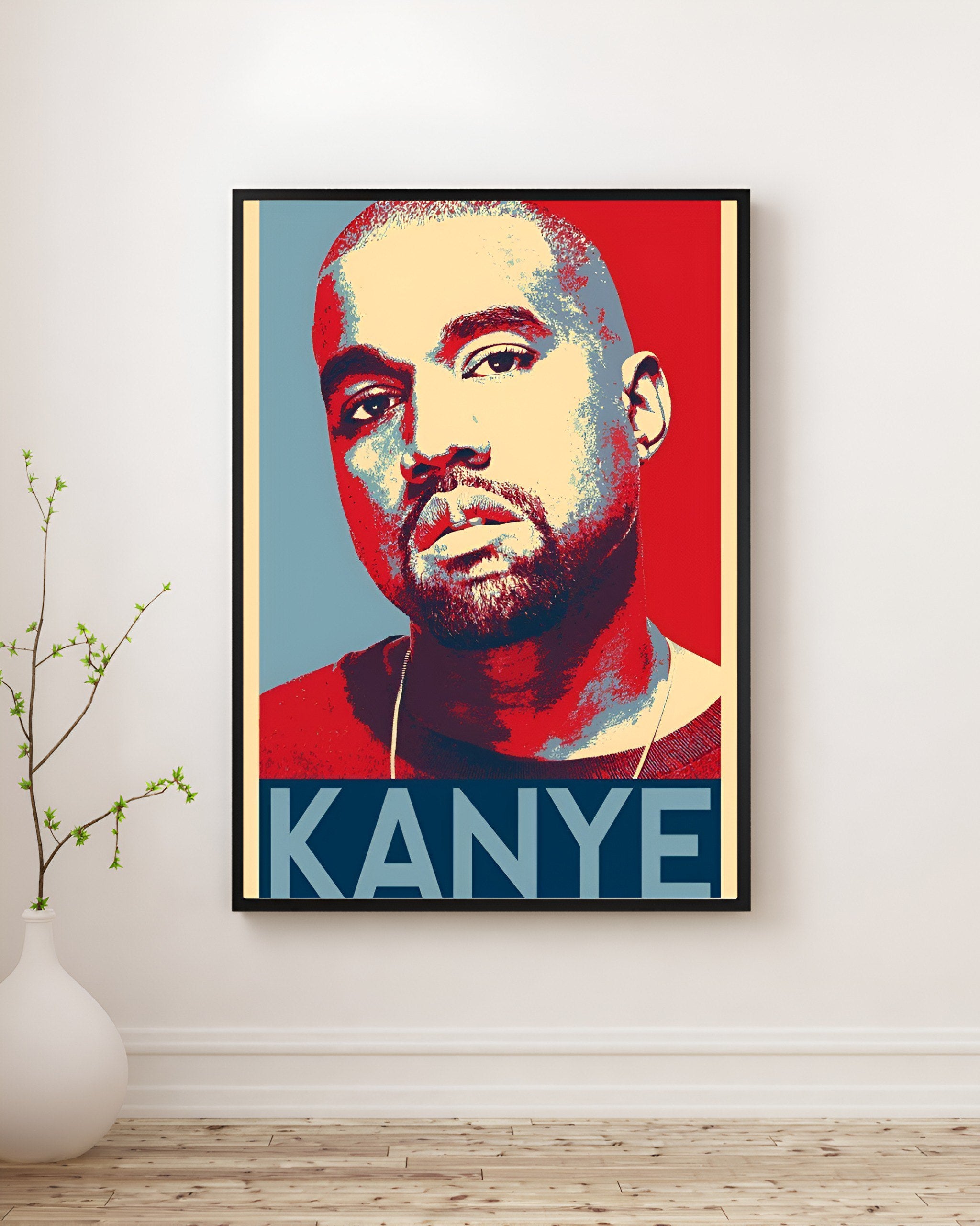 KANYE Canvas Wall Art