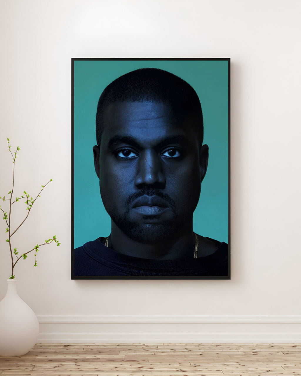 Shadowed Silence KANYE Wall Art