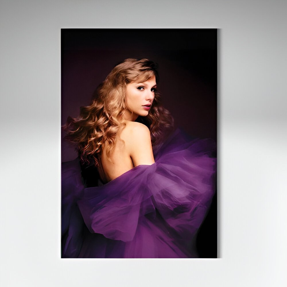 Violet Whispers: Elegance in Motion