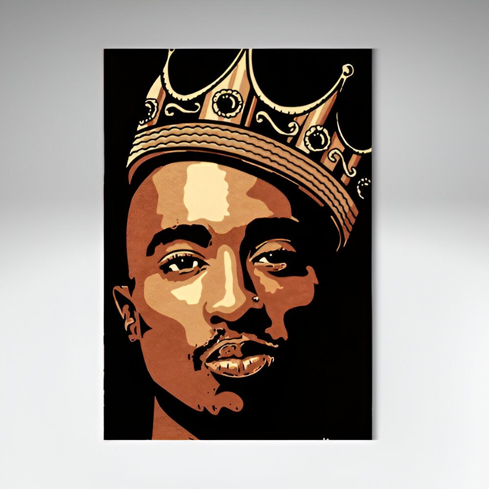 Crowned Legacy: Royal Attitude Wall Art