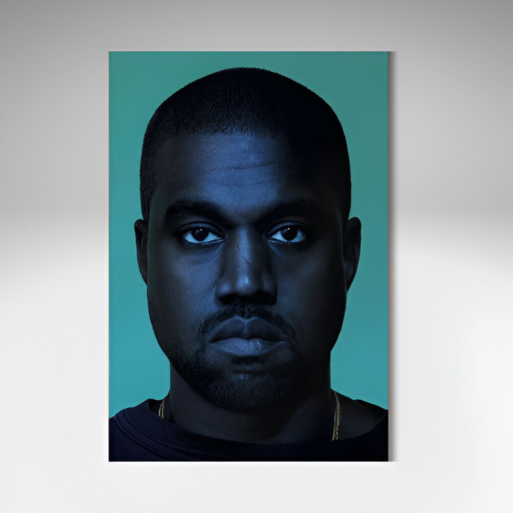 Shadowed Silence KANYE Wall Art