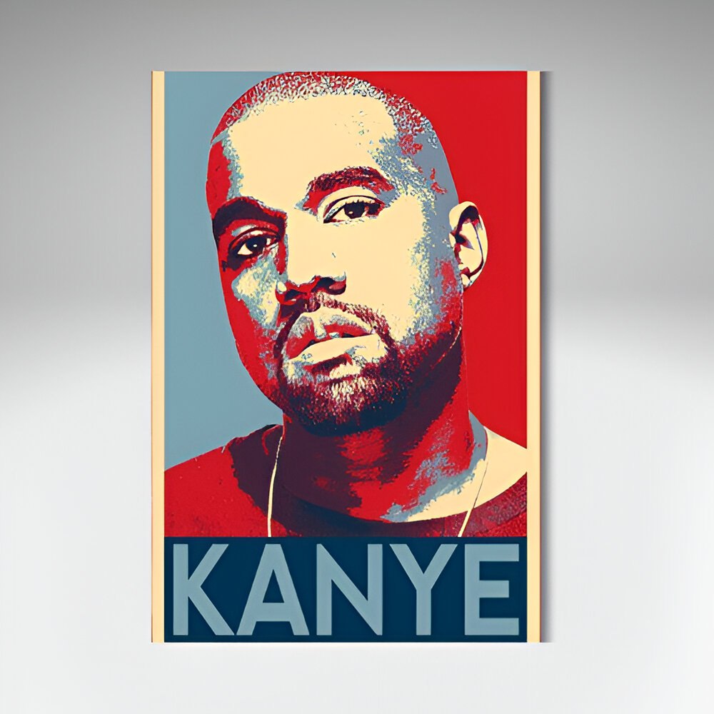 KANYE Canvas Wall Art