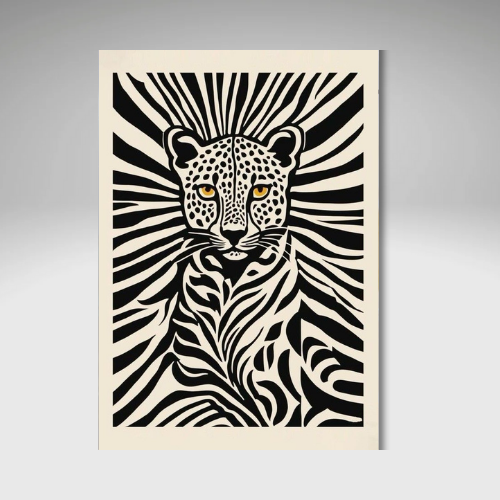 Wild Contrast CANVAS WALL ART