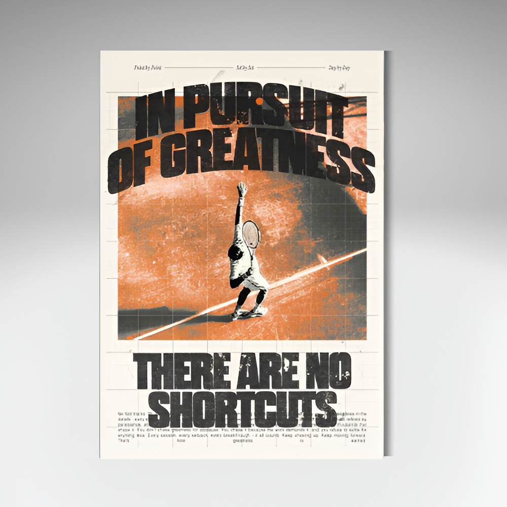 THERE ARE NO SHORTCUTS