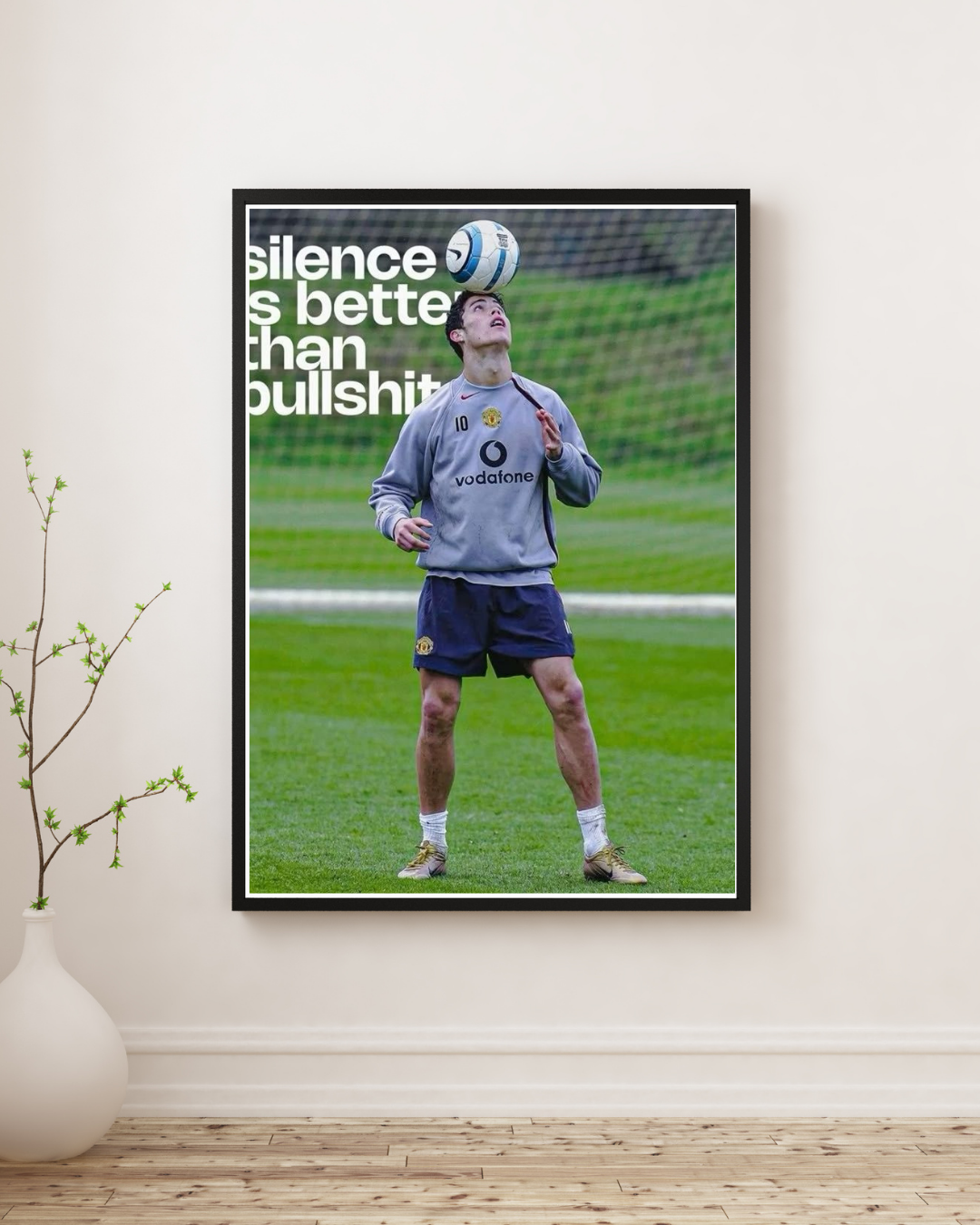 SILENCE IS BETTER ( RONALDO)