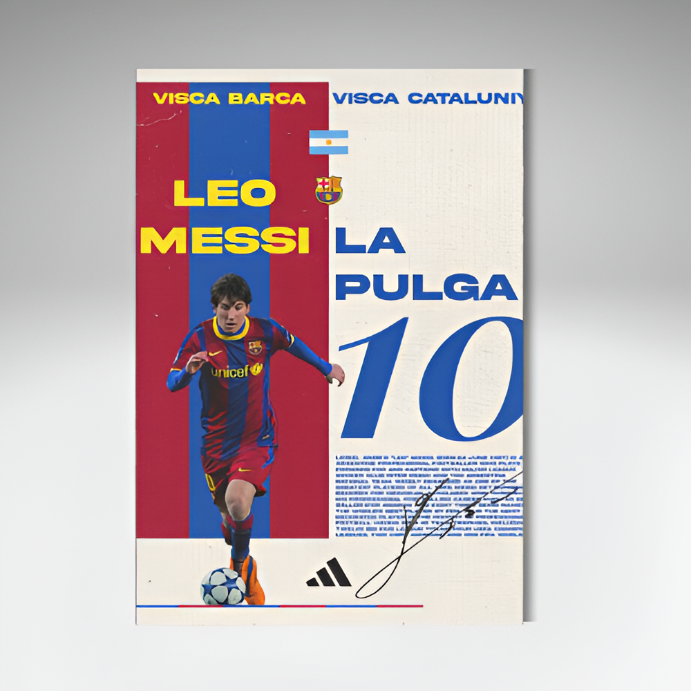 MESSI BARCA WALLART