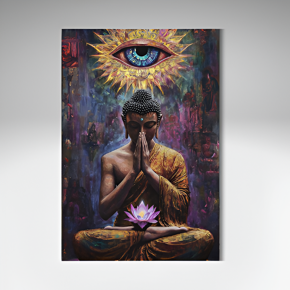 LORD BUDDHA CANVAS WALL ART