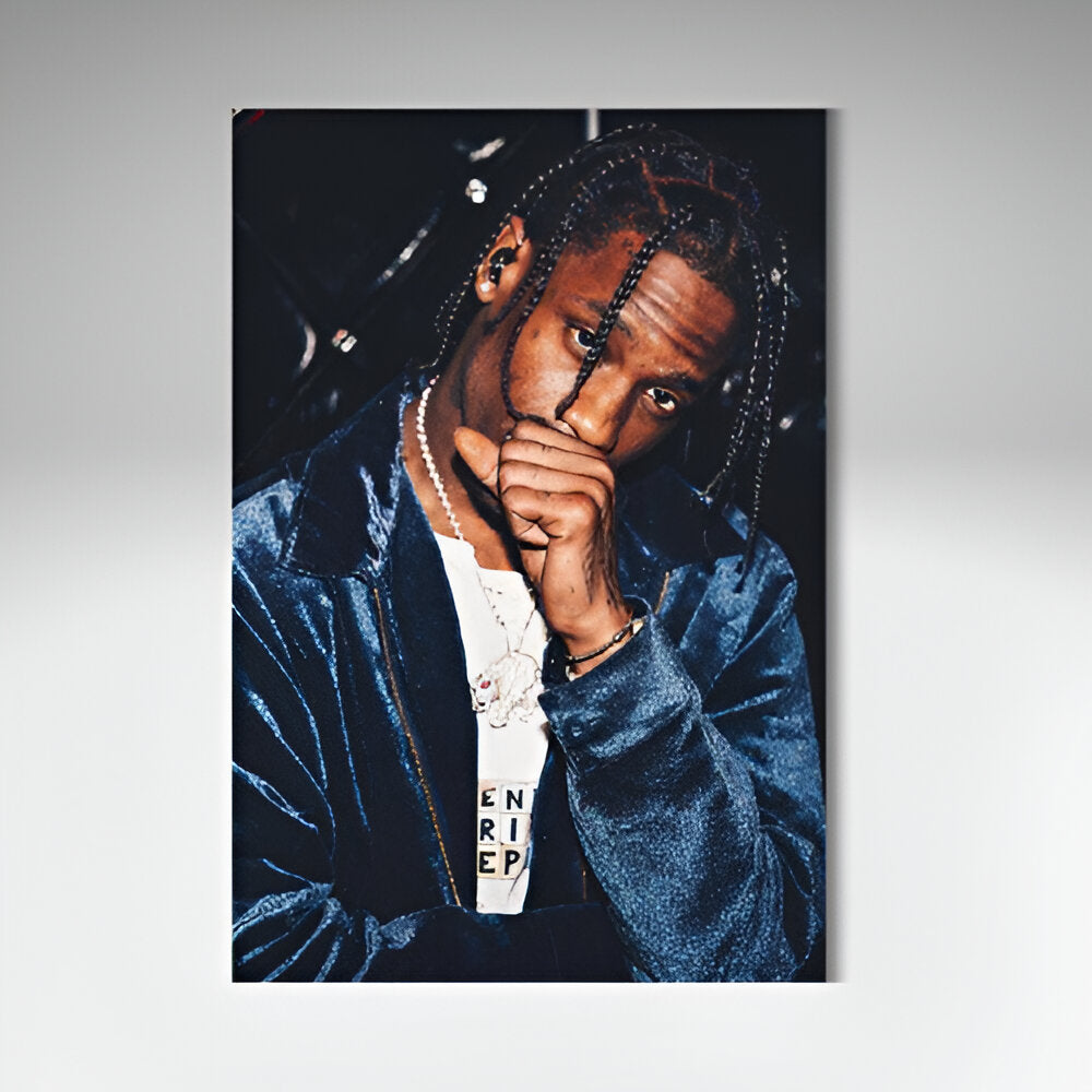 TRAVIS SCOTT CANVAS WALL ART