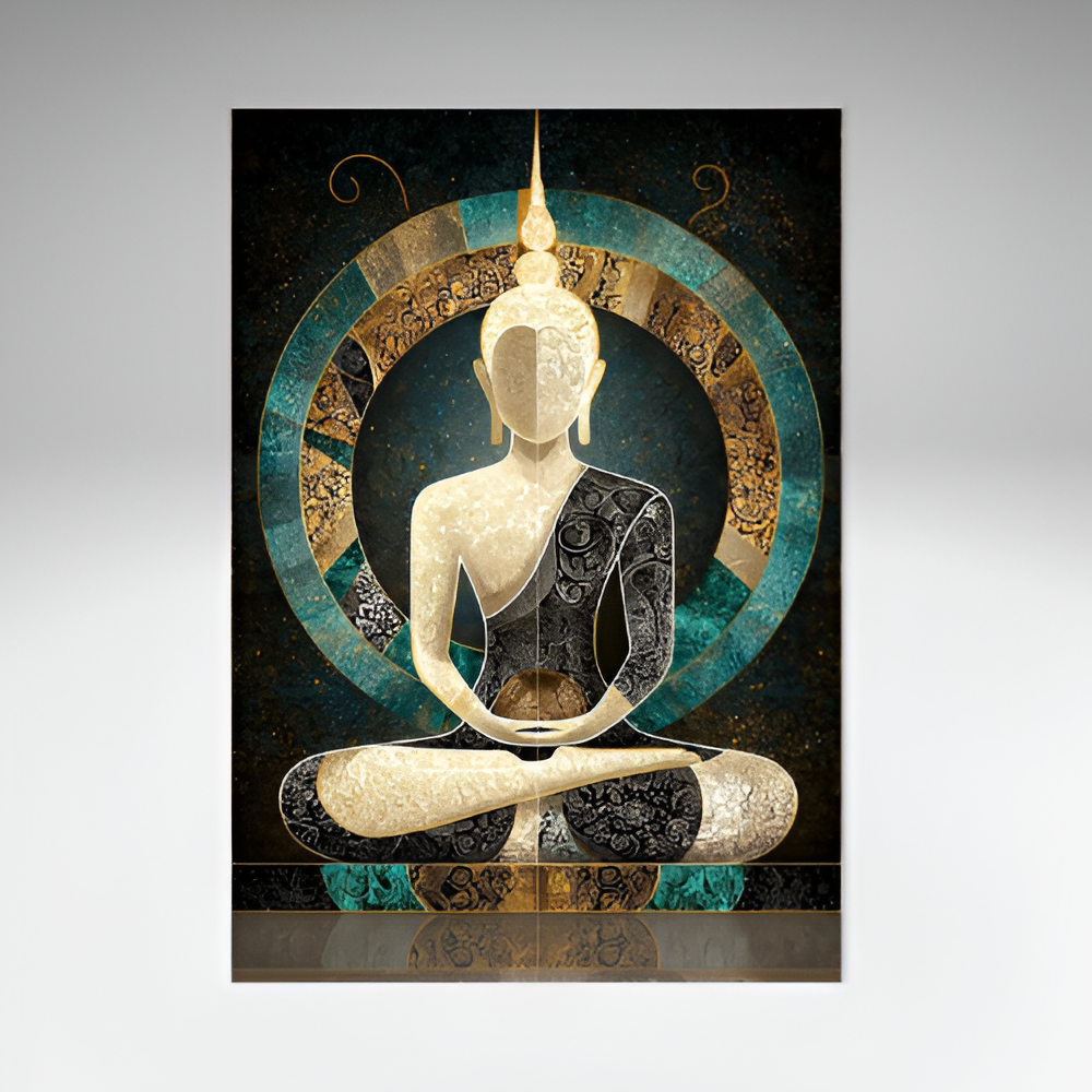buddha canvas wall art