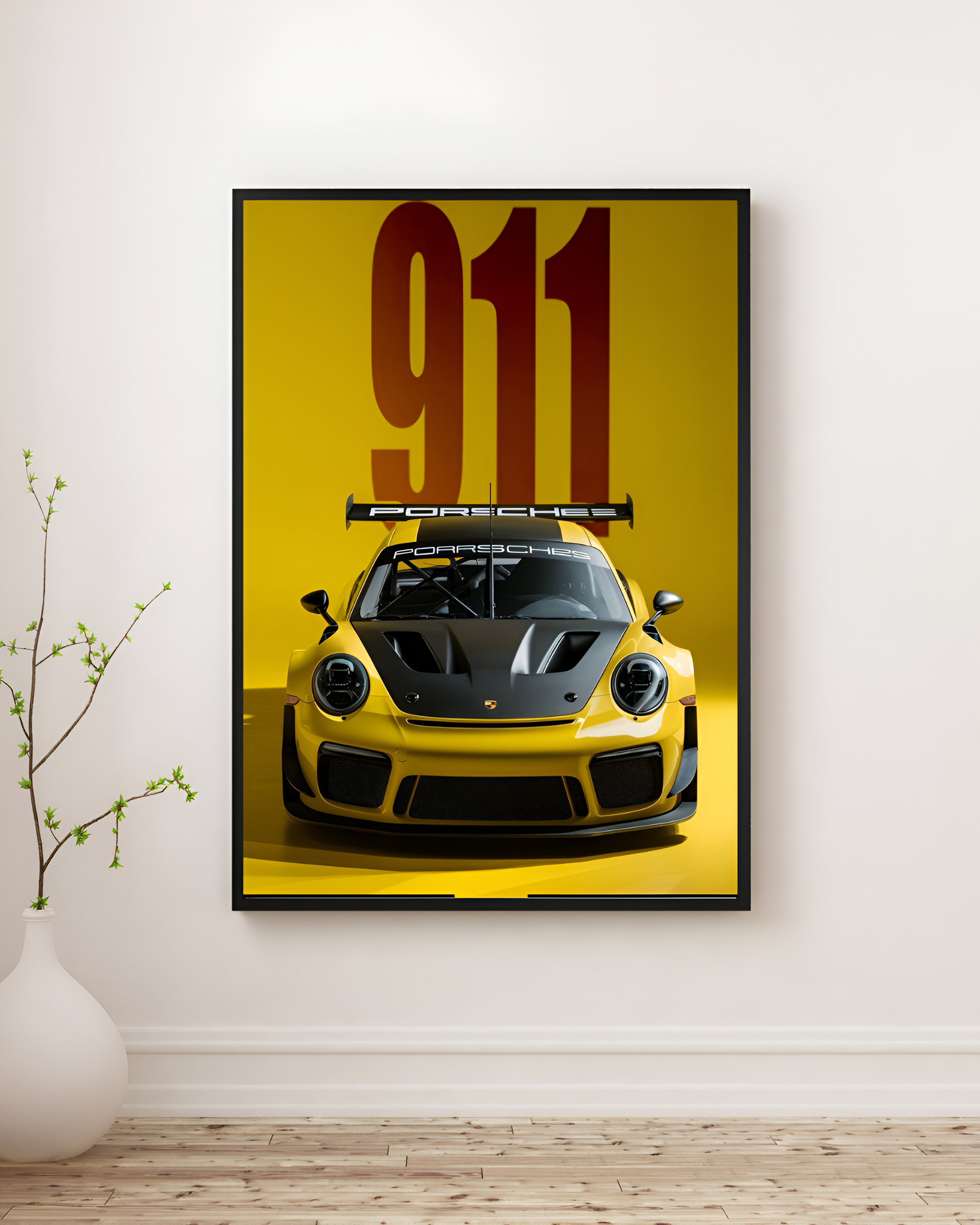 PORSCHE 911 (YELLOW)